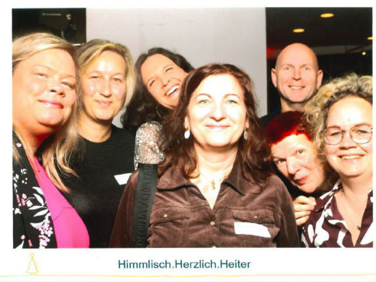 Das Team vom Immanuel Haus Ecktannen war auch bei der Weihnachtsfeier in Berlin dabei