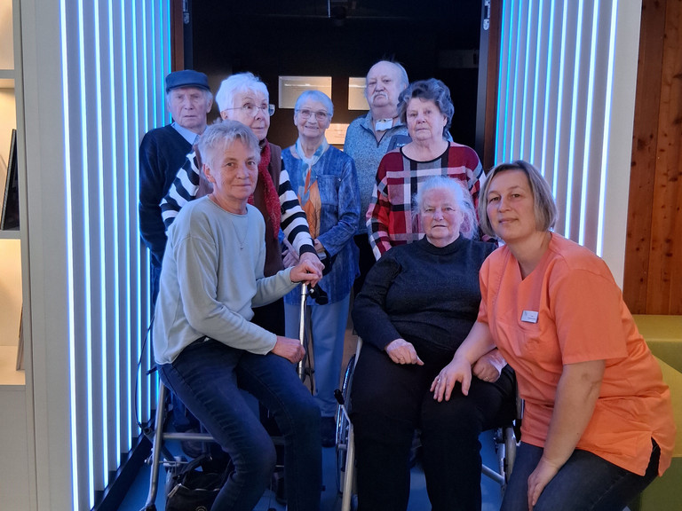 Tagesgäste vom Immanuel Haus Ecktannen besuchen Müritzeum